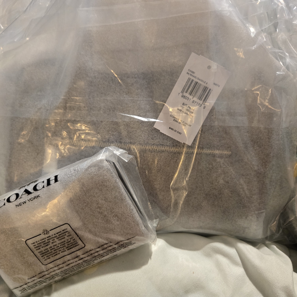 Coach Rowan Satchel & Wallet Bundle